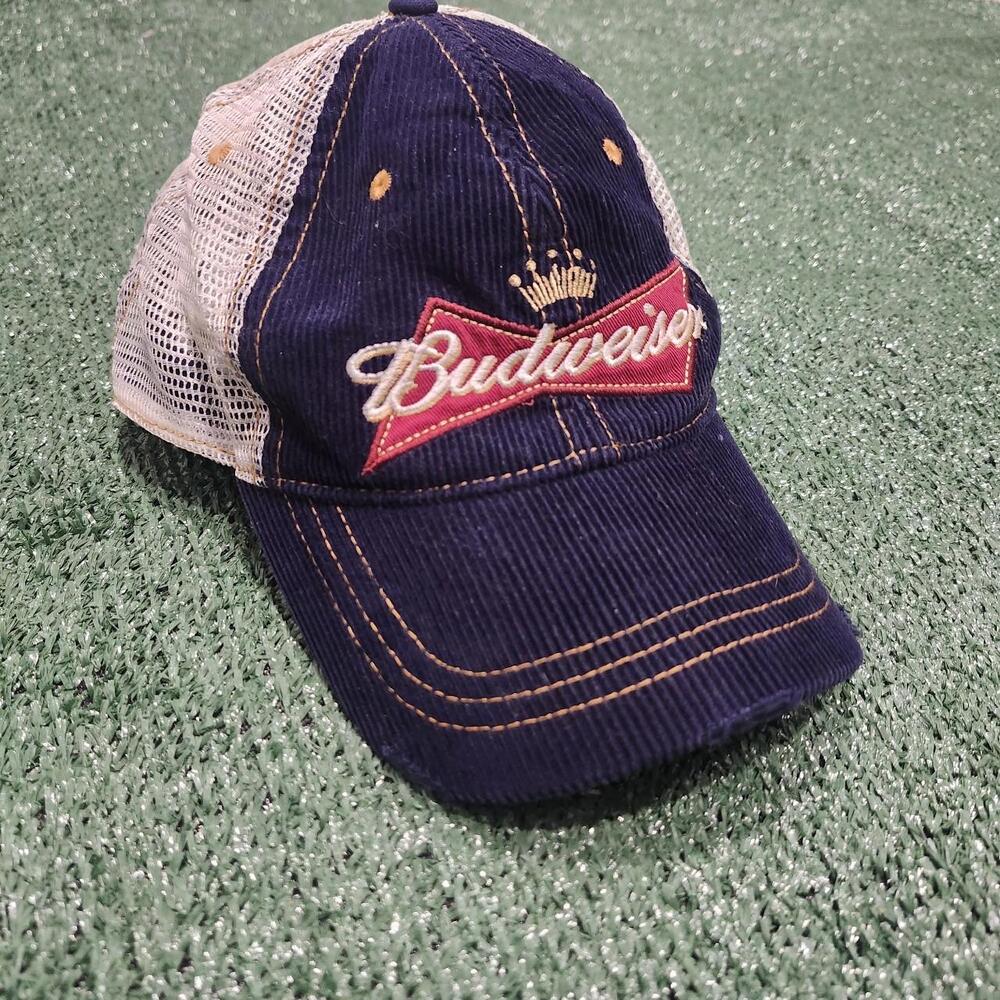 2010 Corduroy Budweiser Adjustable Hat